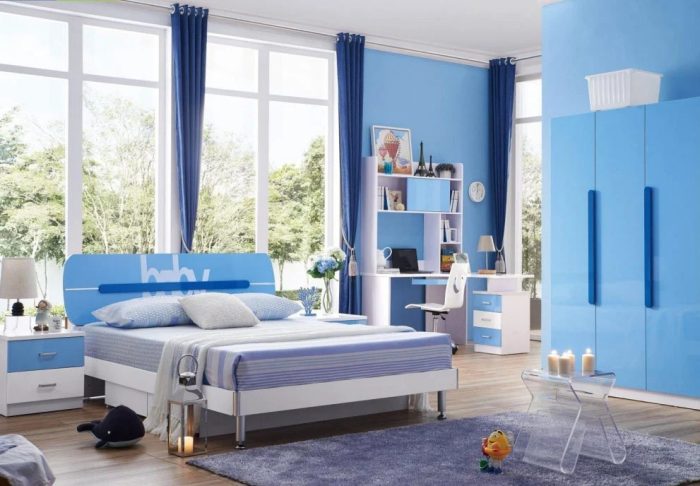 Bộ giường tủ trẻ em nhập khẩu GR862