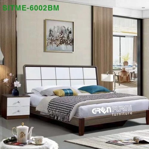 Combo giường ngủ hiện đại nhập khẩu GR002