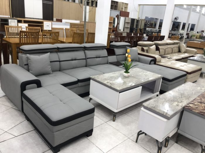 Set bàn trà kệ tivi hiện đại nhập khẩu GR036