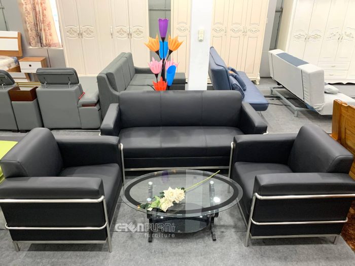 Bộ sofa đối văn phòng hiện đại GR035F