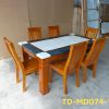 Bàn ăn mặt đá nhập khẩu cao cấp GR074