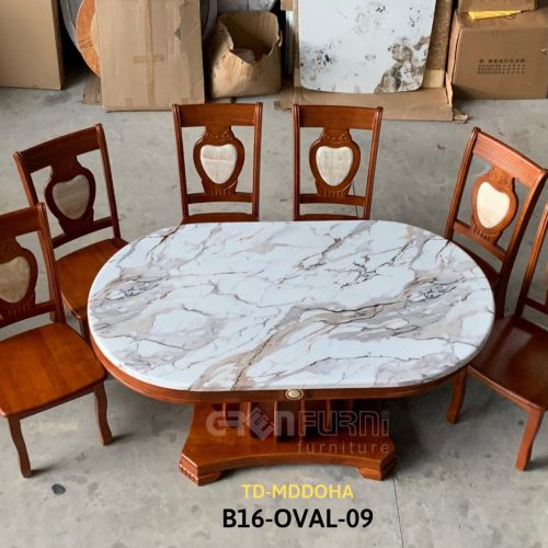 bo ban an oval go cao cap nhap khau oval09 2