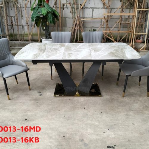 Bộ bàn ăn thông minh chân sắt GR013 12 TD60013 16 XAM 4 1