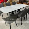 Bộ bàn ăn thông minh chân sắt GR013