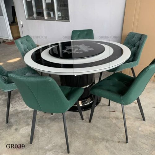 bo ban an tron da marble nguyen khoi