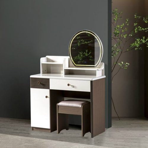 Combo phòng ngủ nhập khẩu cao cấp nội thất Greenfurni GRB121-95 6 ban trang diem B121 3 e1733296994360