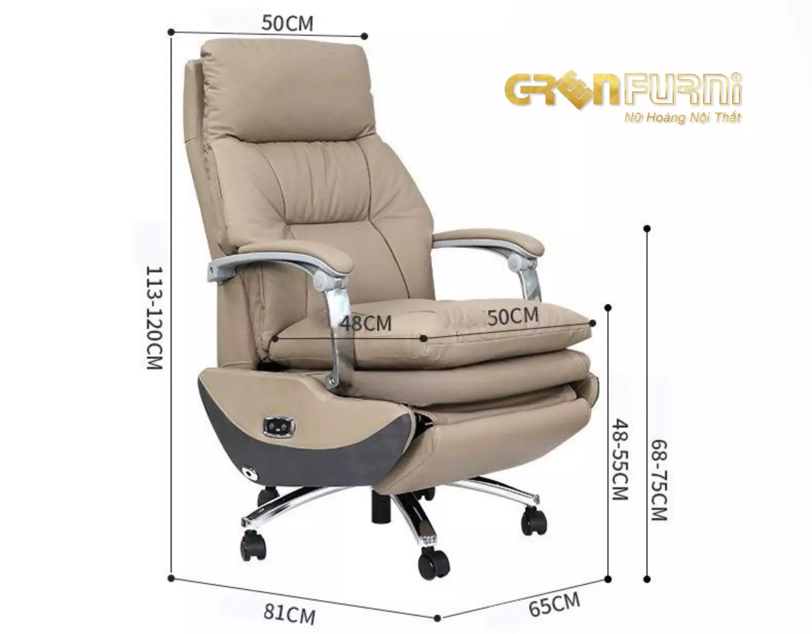 GHẾ GIÁM ĐỐC GREENFURNI THẾ HỆ MỚI - NÂNG TẦM VỊ THẾ, BỨT PHÁ HIỆU SUẤT 7 ghe giam doc greenfurni the he moi nang tam vi the but pha hieu qua 7