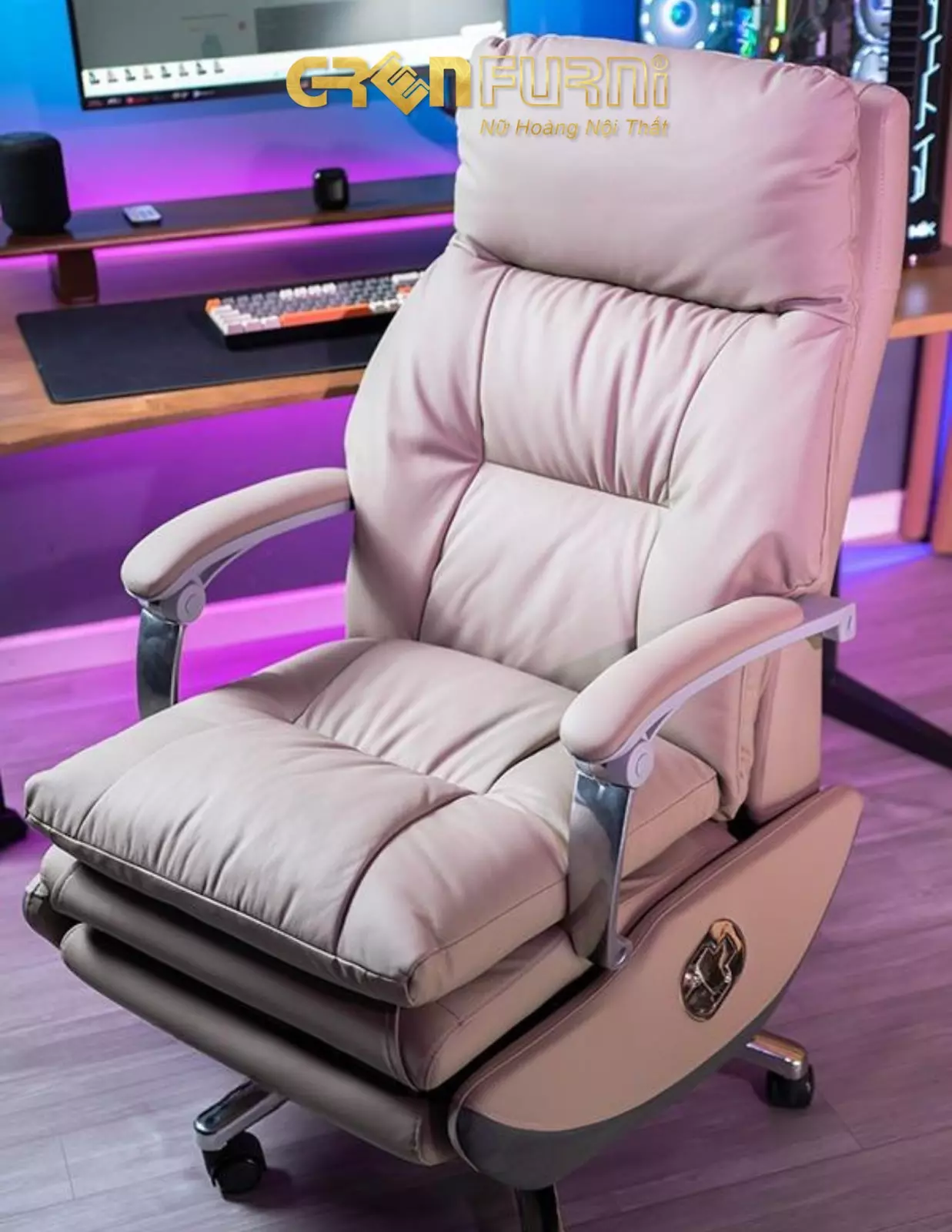 GHẾ GIÁM ĐỐC GREENFURNI THẾ HỆ MỚI - NÂNG TẦM VỊ THẾ, BỨT PHÁ HIỆU SUẤT 8 ghe giam doc greenfurni the he moi nang tam vi the but pha hieu qua 8