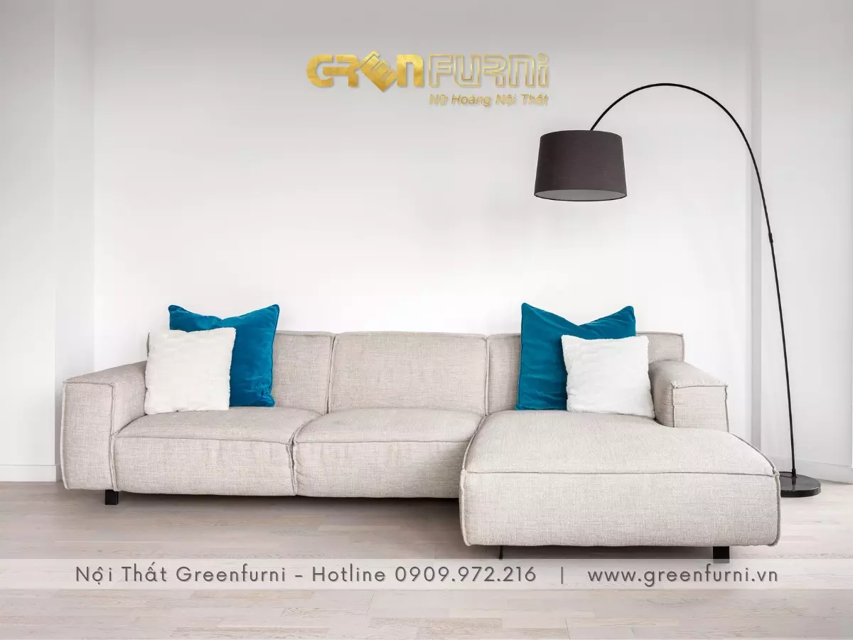 TIẾT KIỆM KHÔNG GIAN VỚI SOFA GÓC CHO PHÒNG KHÁCH BẾP LIỀN KỀ 5 tiet kiem khong gian voi sofa goc cho phong khach 5