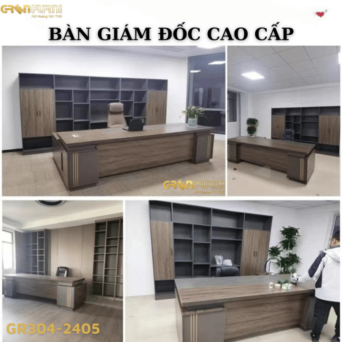 Bộ Bàn Giám Đốc Cao Cấp Nhập Khẩu GR304-2405 11 Bo-Ban-Giam-Doc-Cao-Cap-Nhap-Khau-GR304-2405-4
