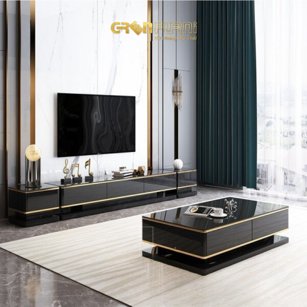 Mua combo bàn trà kệ tivi hiện đại giá nhập kho tại Greenfurni 3 SV 3