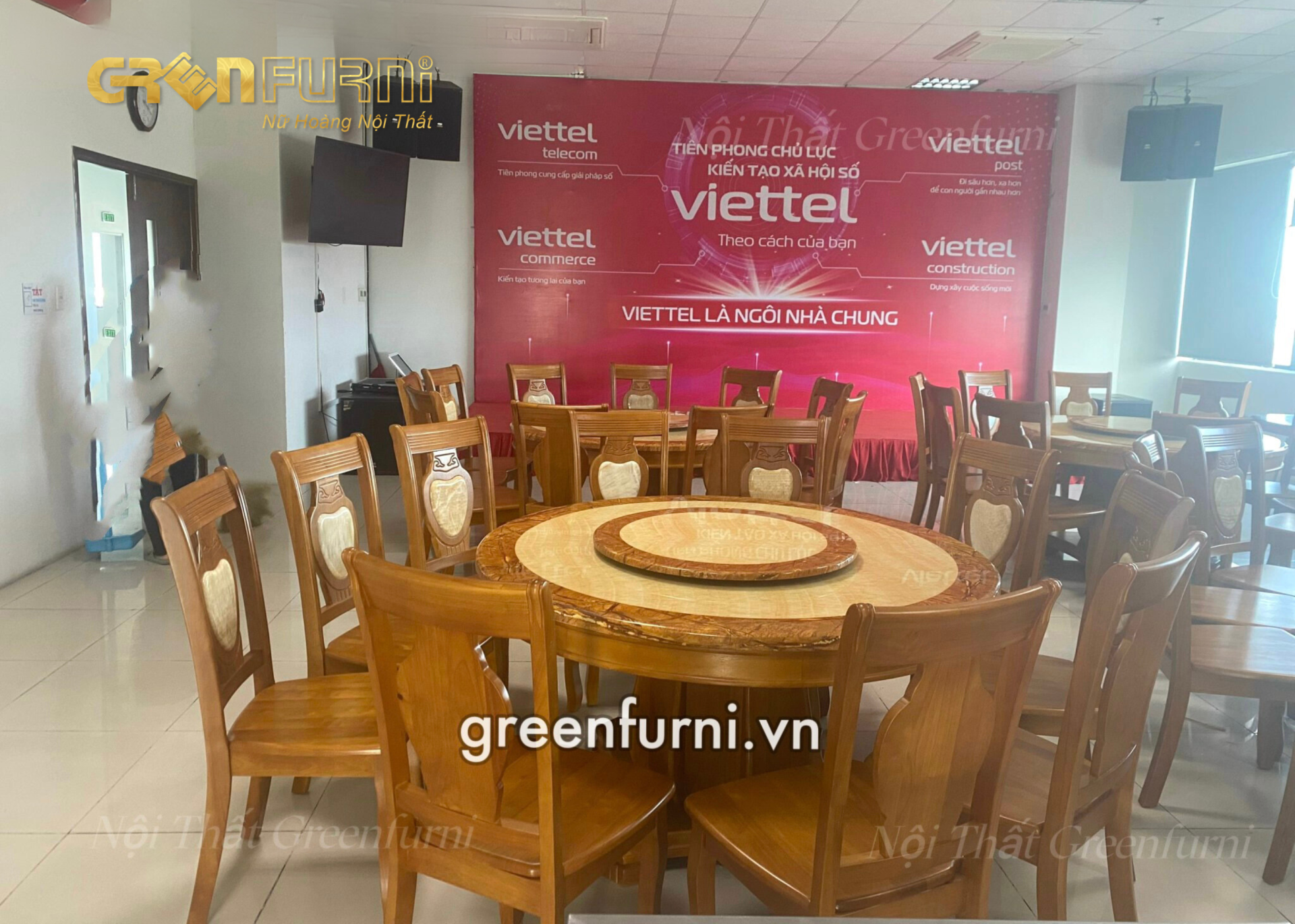 Hoàn thành bàn giao dự án tại Viettel Quảng Ngãi – Niềm vui đồng hành cùng Greenfurni 4 3 2