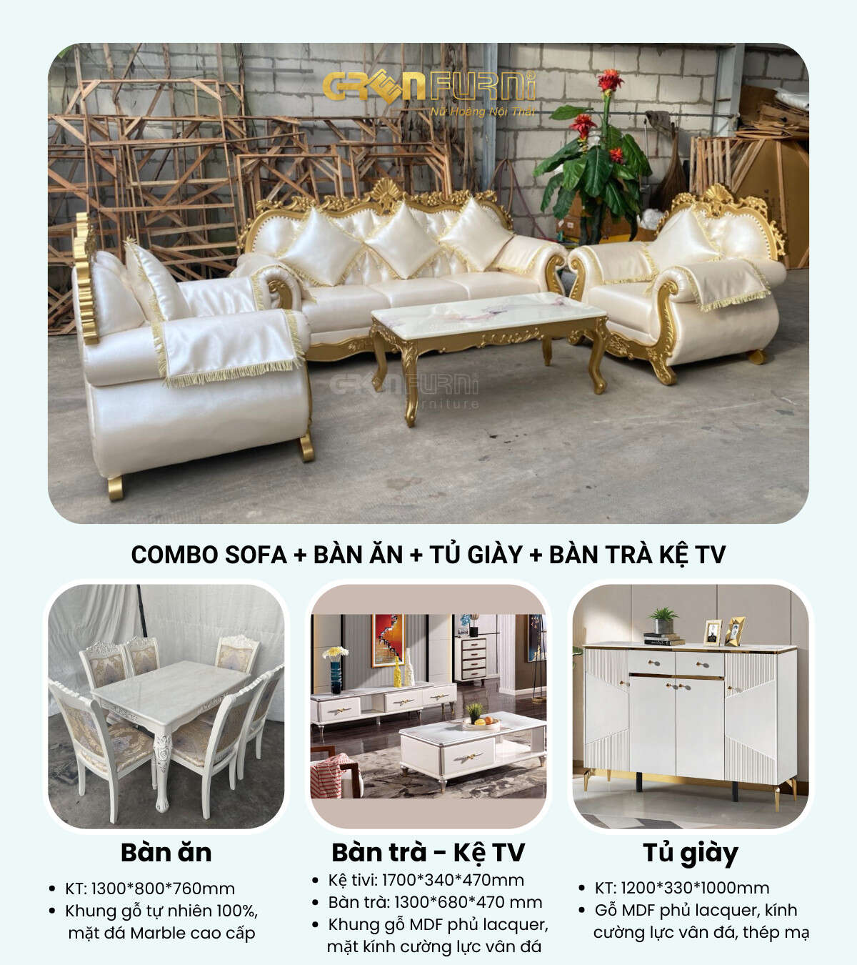 combo bàn ghế greenfurni