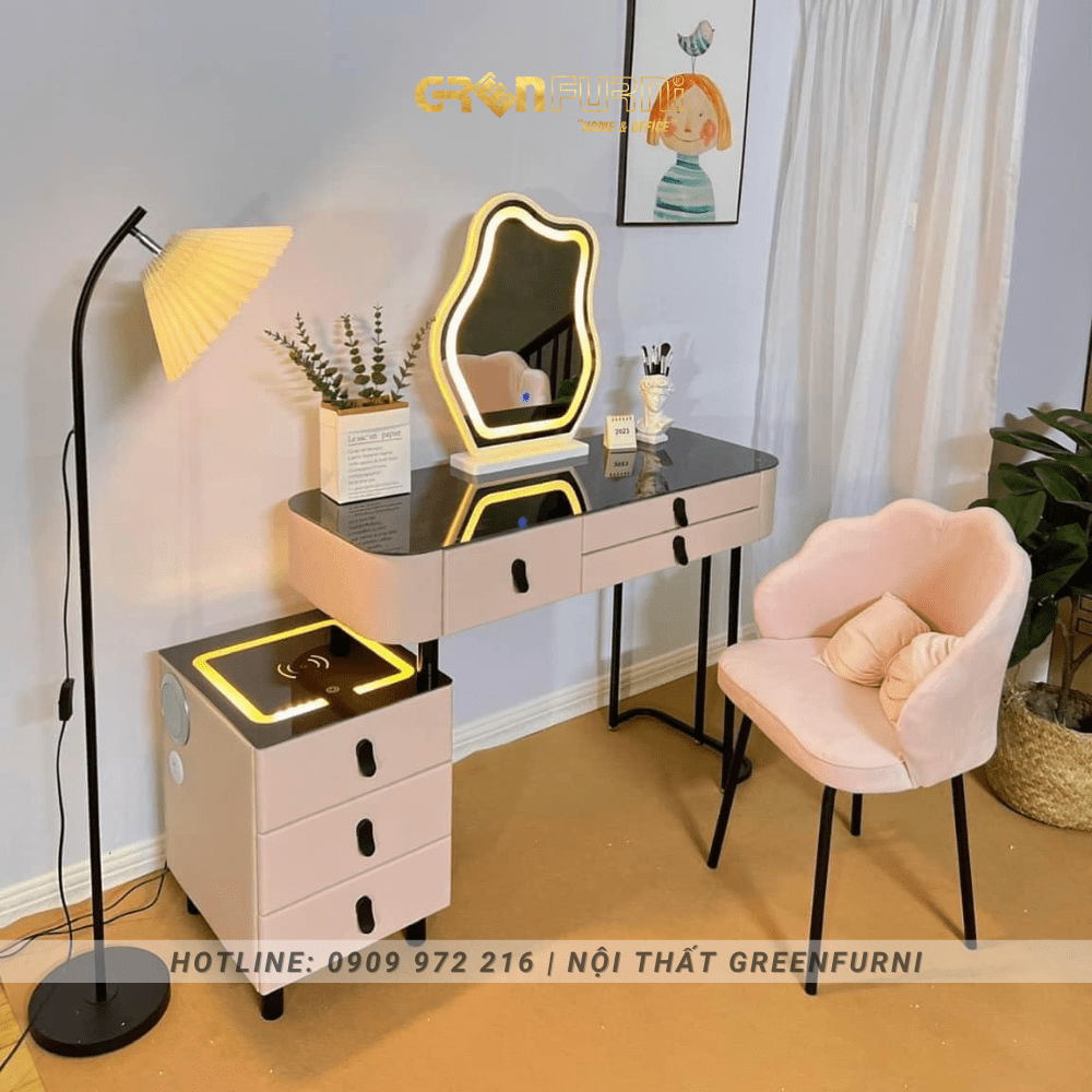 BÀN TRANG ĐIỂM THÔNG MINH 3 TRONG 1 - MỘT CHẠM CHO TRẢI NGHIỆM ĐẲNG CẤP 9 1 4