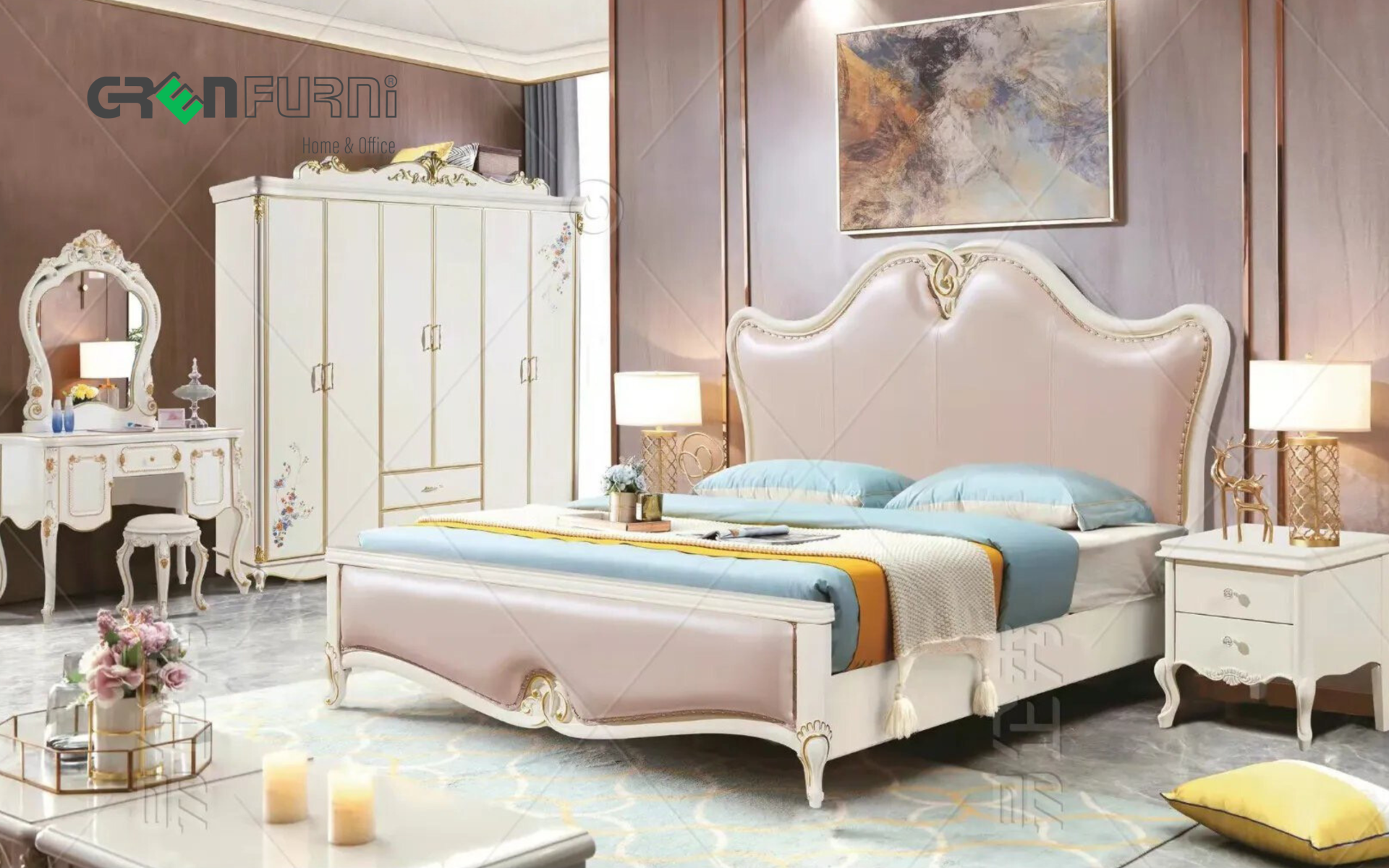 Đắm chìm trong 10+ tuyệt tác phòng ngủ tân cổ điển sang trọng bậc nhất 6 3
