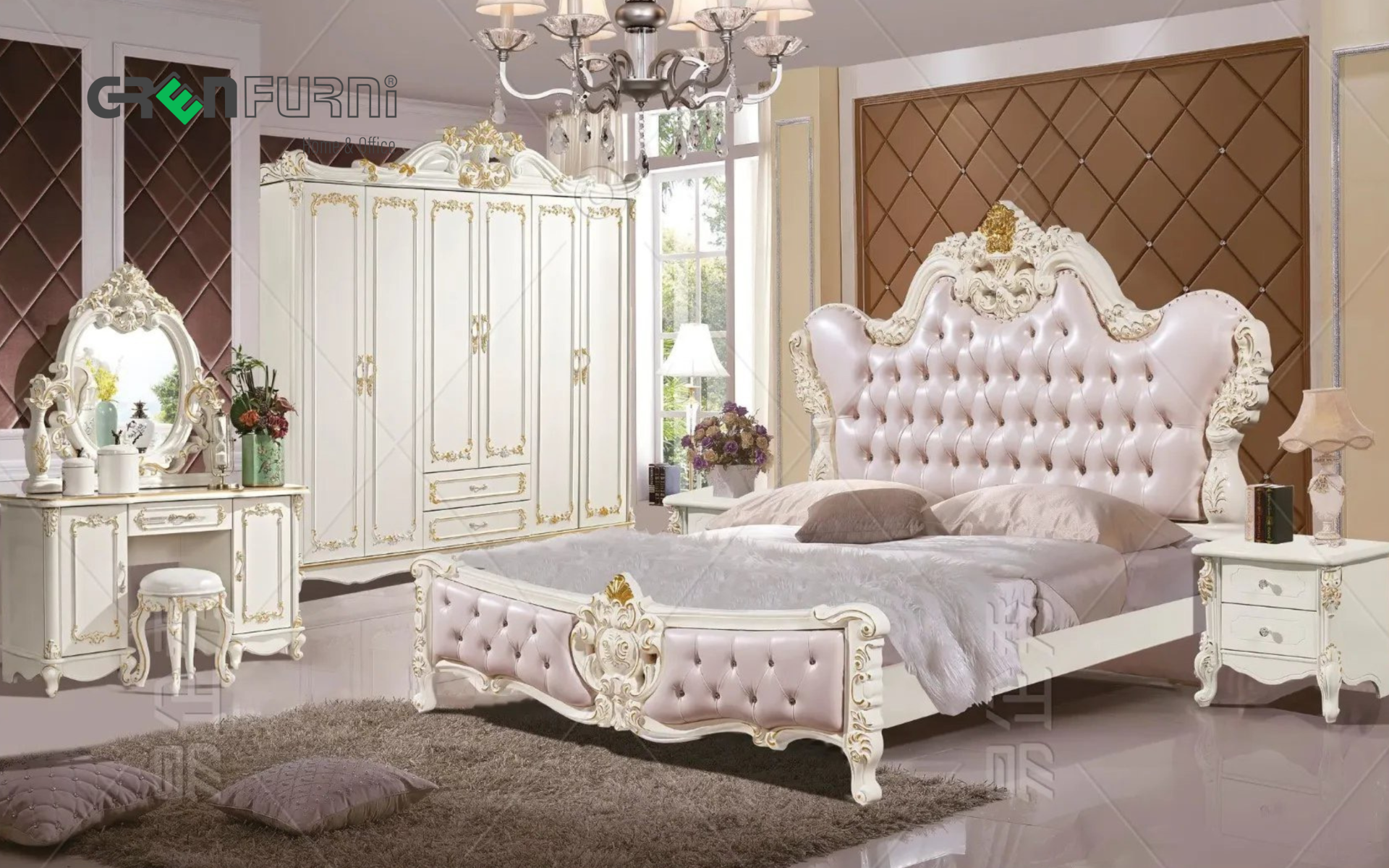 Đắm chìm trong 10+ tuyệt tác phòng ngủ tân cổ điển sang trọng bậc nhất 7 4