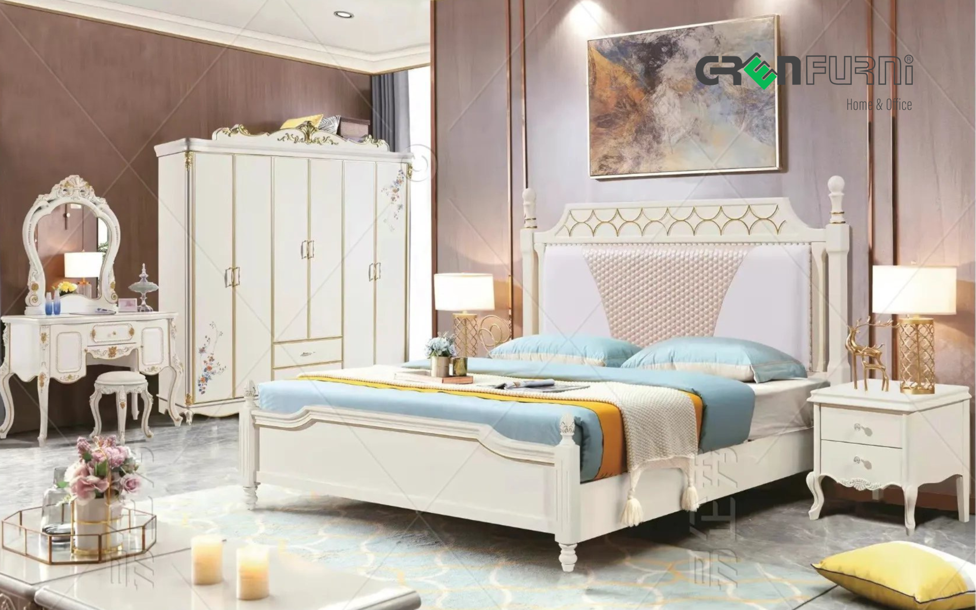 Đắm chìm trong 10+ tuyệt tác phòng ngủ tân cổ điển sang trọng bậc nhất 8 5