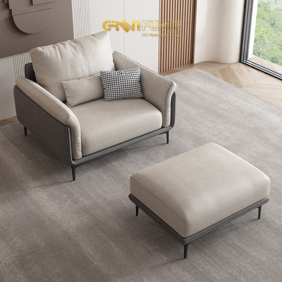 sofa đơn decor phòng khách