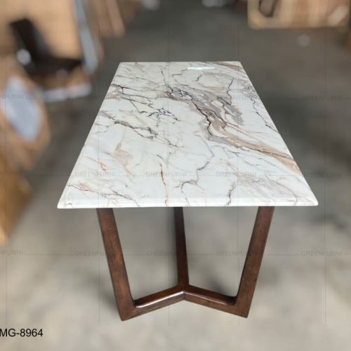 Bộ bàn ăn Concorde gỗ Ash cao cấp nội thất Greenfurni VMG-8964 9 ban an mat da cam thach nhạp khau