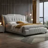 Giường Ngủ Bọc Nệm Da Cao Cấp Phong Cách Châu Âu Nội Thất Greenfurni EGR-127