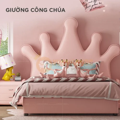 Giường Ngủ Công Chúa Kiểu Dáng Vương Miệng Nội Thất Greenfurni EGR-118