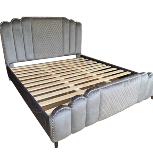 Giường Ngủ Tân Cổ Điển Bọc Nhung Cao Cấp Nội Thất Greenfurni EGR-112