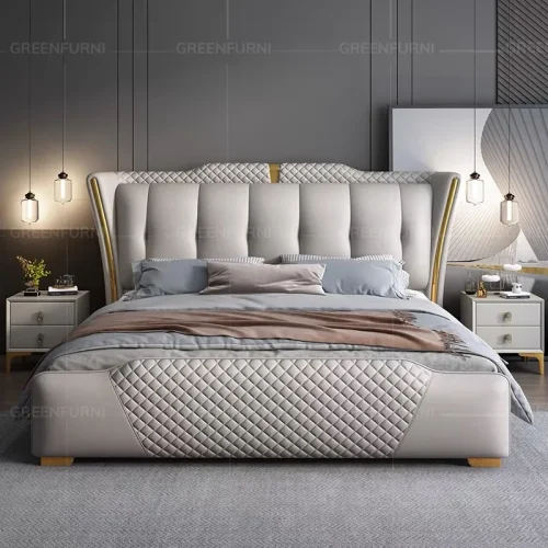 Giường Ngủ Hiện Đại Phong Cách Bắc Âu Nội Thất Greenfurni EGR-035