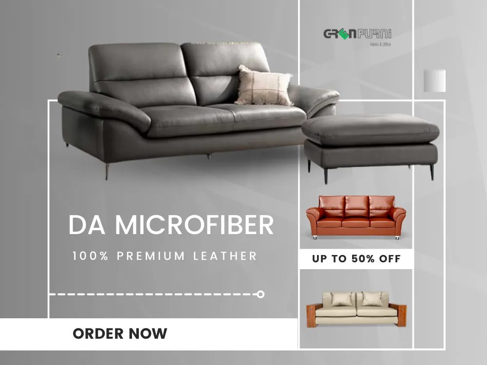 DA MICROFIBER – CHẤT LIỆU ĐỘT PHÁ CHO NỘI THẤT HIỆN ĐẠI