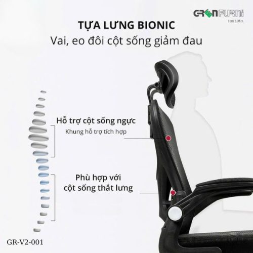 Ghế xoay văn phòng công thái học GR-V2-001 10 Ghe-xoay