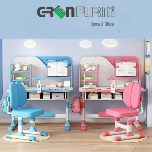 Bàn học chống gù lưng cao cấp cho trẻ em AG-BANHOC 7 ban hoc tre em