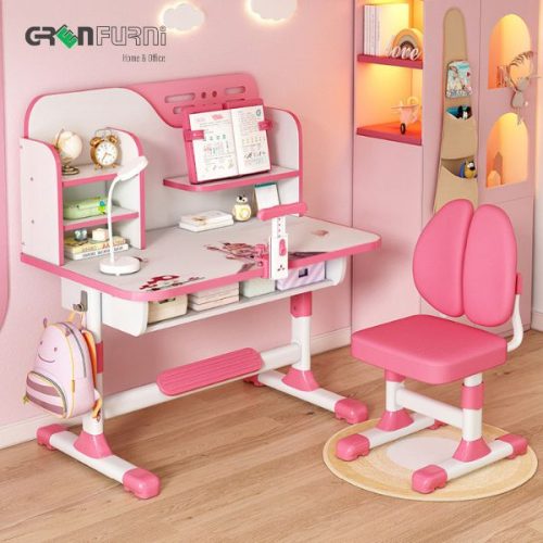 Bàn học chống gù lưng cao cấp cho trẻ em AG-BANHOC 8 ban hoc chong gu lung