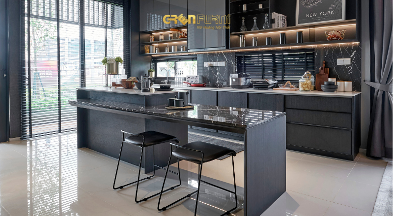 BẮT KỊP XU HƯỚNG THIẾT KẾ NỘI THẤT VỚI SỰ LÊN NGÔI CỦA ĐÁ TỰ NHIÊN 4 Bắt kịp xu hướng thiết kế nội thất với sự lên ngôi của đá tự nhiên.