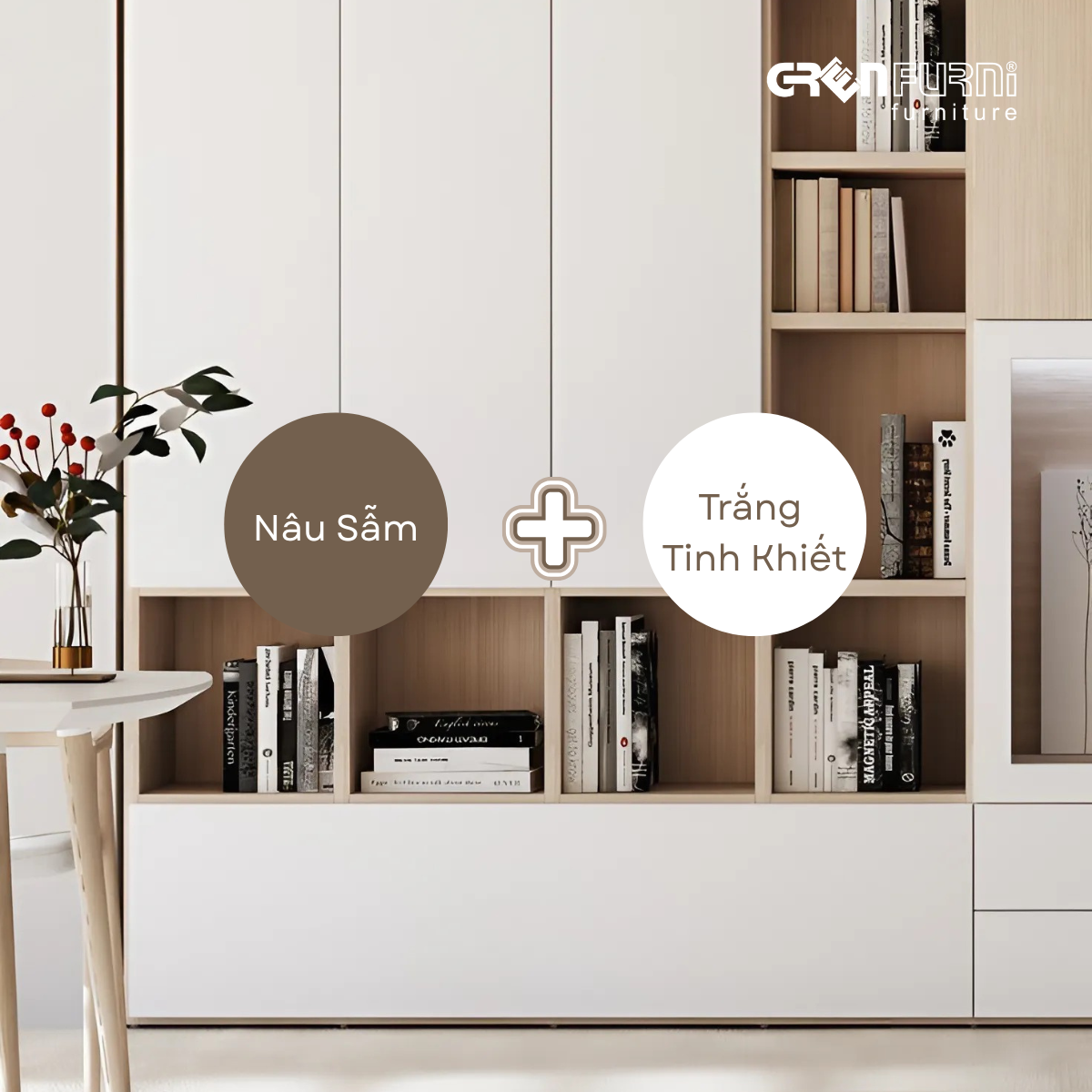 KHÁM PHÁ CÁCH PHỐI MÀU NỘI THẤT GIÚP NÂNG TẦM KHÔNG GIAN SỐNG 8 Khám phá cách phối màu nội thất giúp nâng tầm không gian sống