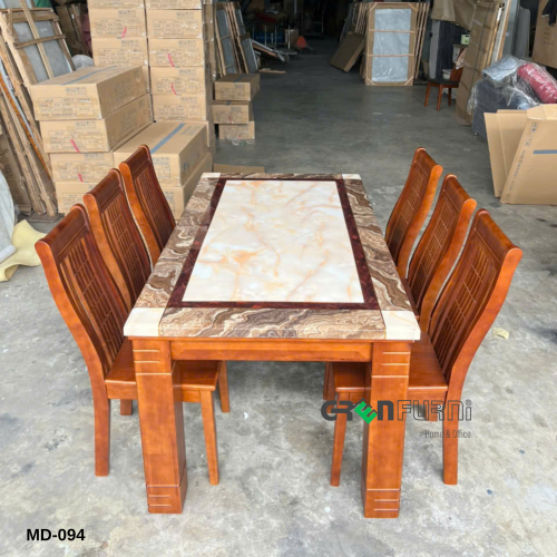 Bộ Bàn Ăn Mặt Đá Marble nhập khẩu nội thất Greenfurni GVM094-049 8 Bo-Ban-An-Mat-Da-noi-that-greenfurni