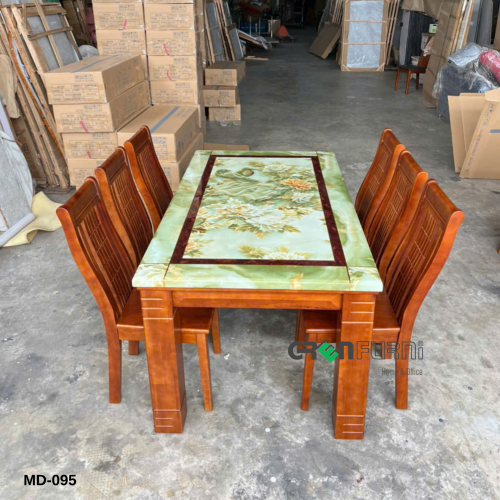 Bộ Bàn Ăn Mặt Đá Marble nhập khẩu nội thất Greenfurni GVM095-050 8 Bo-Ban-An-Mat-Da-Marble-noi-that-greenfurni