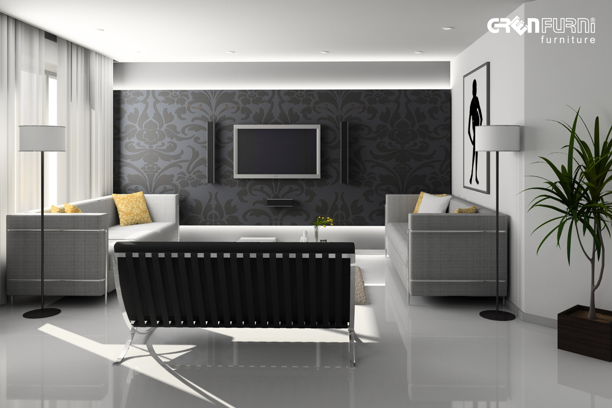KHOẢNG CÁCH TỪ SOFA ĐẾN TIVI BAO NHIÊU LÀ CHUẨN ? 1 KHOẢNG CÁCH TỪ SOFA ĐẾN TIVI BAO NHIÊU LÀ CHUẨN ?
