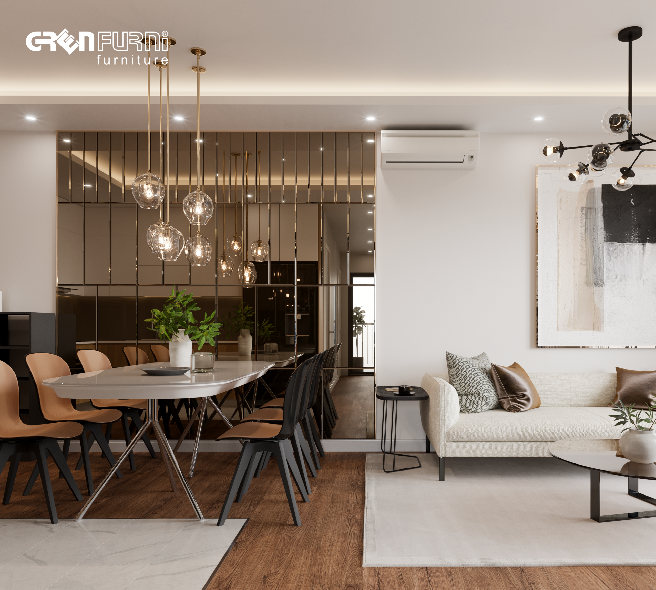 KHÁM PHÁ CÁCH PHỐI MÀU NỘI THẤT GIÚP NÂNG TẦM KHÔNG GIAN SỐNG 1 Khám Phá Cách Phối Màu Nội Thất Giúp Nâng Tầm Không Gian Sống
