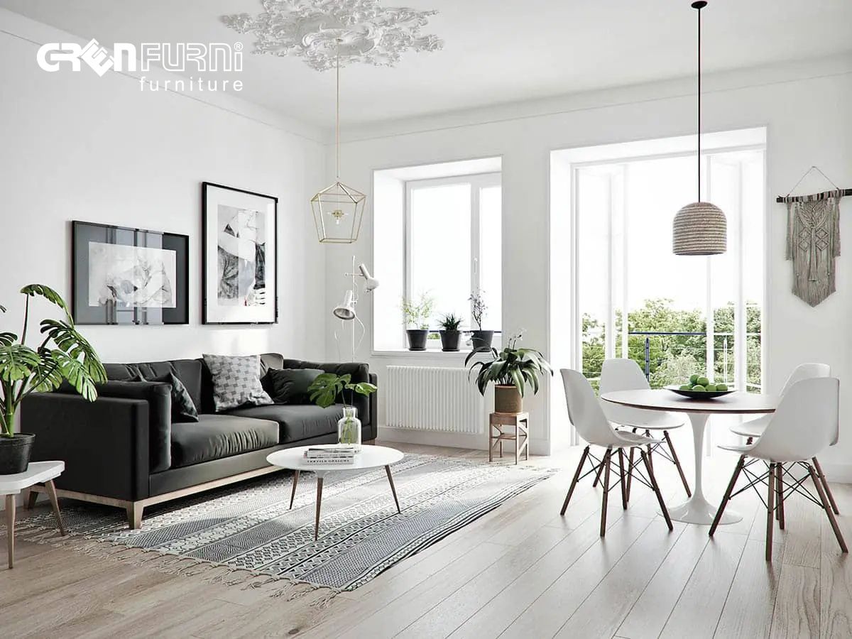 PHONG CÁCH SCANDINAVIAN - XU HƯỚNG NỘI THẤT MỚI? 3 Phong cách Scandinavian - Xu hướng nội thất mới?