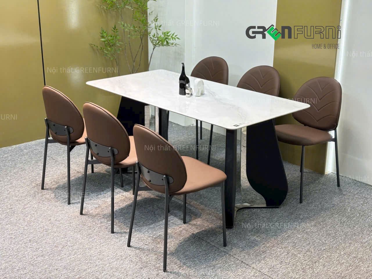 Bộ Bàn Đá Thạch Anh Hiện Đại GR-T14 10 Bộ Bàn Đá Thạch Anh