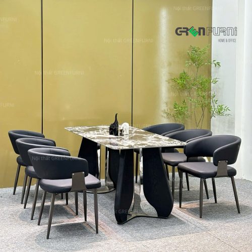 Bộ Bàn Đá Thạch Anh Hiện Đại GR-T14 8 Bộ Bàn Đá Thạch Anh