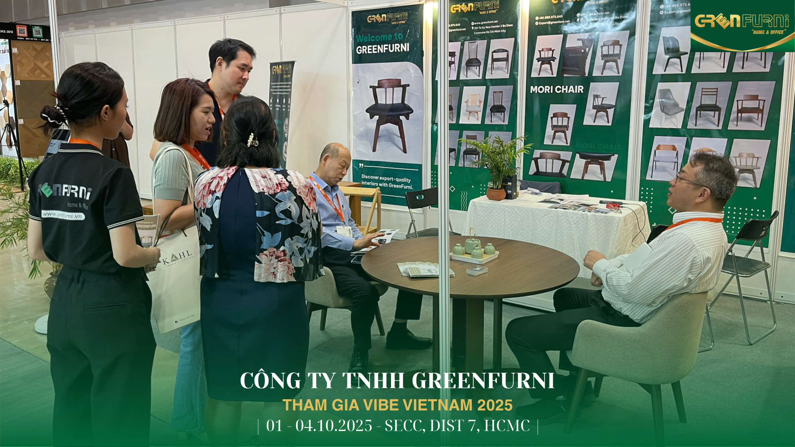 Hội Chợ Triển Lãm Quốc Tế VIBE 2025: Greenfurni Kiến Tạo Dấu Ấn Nội Thất Việt Trên Trường Quốc Tế 3 Hội Chợ Triển Lãm Quốc Tế VIBE 2025 - B2B