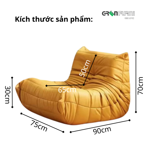Ghế Lười To Không Chân Greenfurni GR-TOFU02 15 Ghế Lười To Không Chân Greenfurni GR-TOFU02
