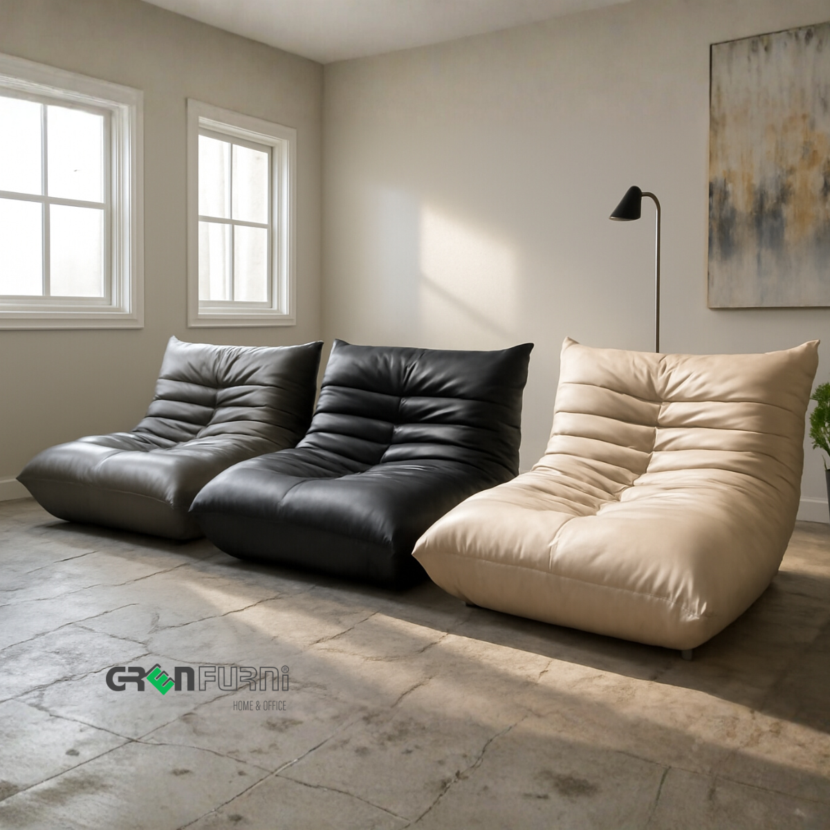 Ghế Lười To Không Chân Greenfurni GR-TOFU02 3 Ghế Lười To Không Chân Greenfurni GR-TOFU02