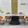 Bộ Bàn Ăn Mặt Đá Cẩm Thạch VGR-T21091