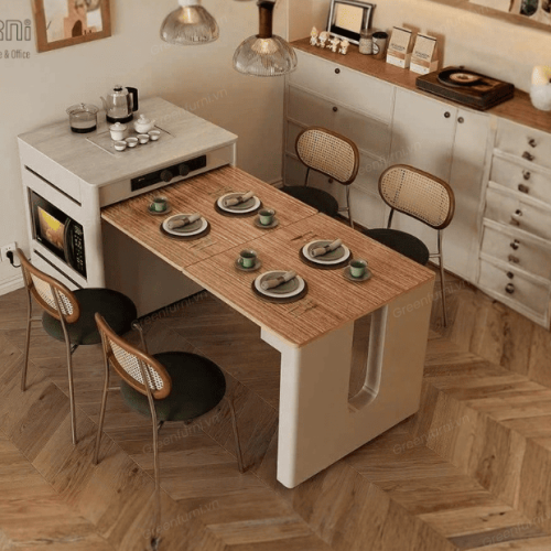 Bàn Đảo Bếp Thông Minh nội thất Greenfurni MGT-X02