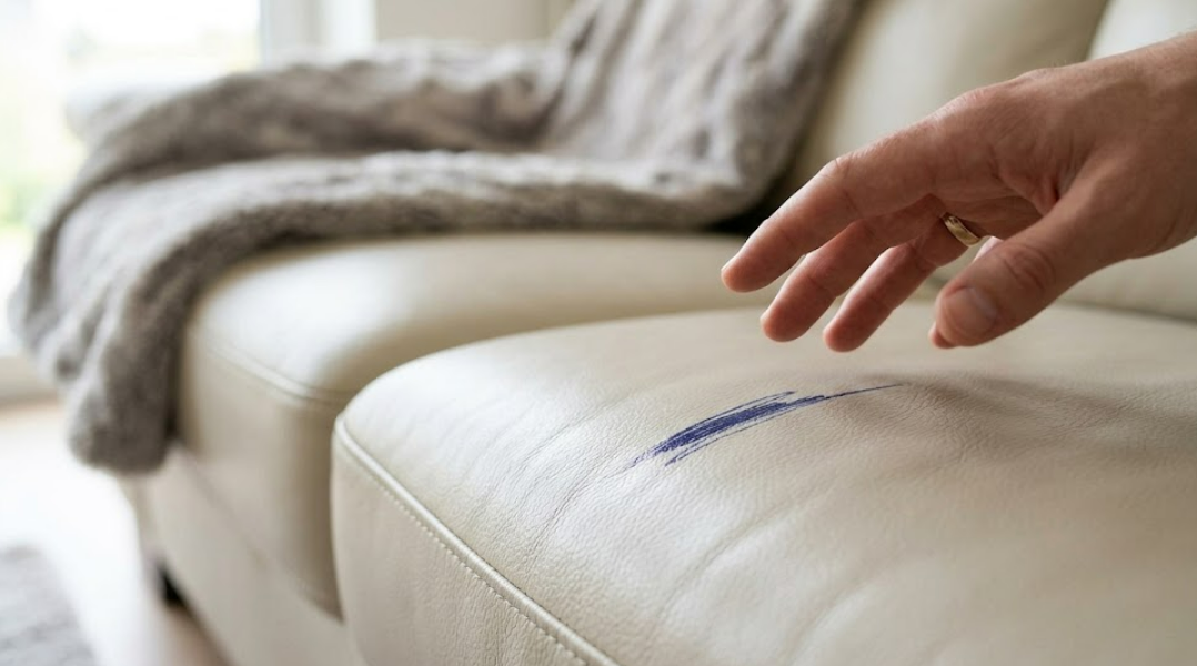 Cách tẩy vết mực trên sofa da trong 5 phút: Mẹo từ chuyên gia để cứu lấy bộ ghế yêu quý