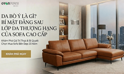 Da Bò Ý Là Gì? Bí Mật Đằng Sau Lớp Da Thượng Hạng Của Sofa Cao Cấp