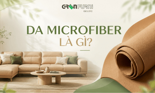 Da Microfiber là gì, phân biệt với da thật để không bị “hớ” khi mua Sofa