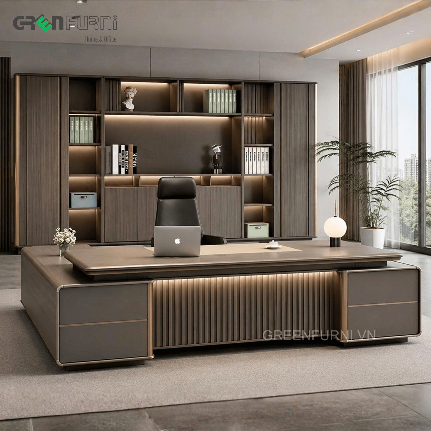 TOP 3 Mẫu Bàn Giám Đốc Sang Trọng, Đẳng Cấp Nhập Khẩu Đáng Mua Nhất 3 bàn giám đốc cao cấp nhập khẩu