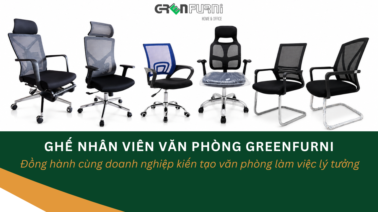 Ghế Nhân Viên Văn Phòng Được Ưa Chuộng